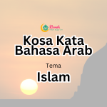 kosa kata bahasa arab tema islam